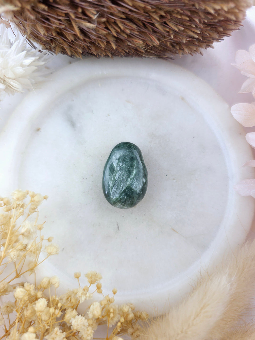 Seraphinite Tumbled Pendant