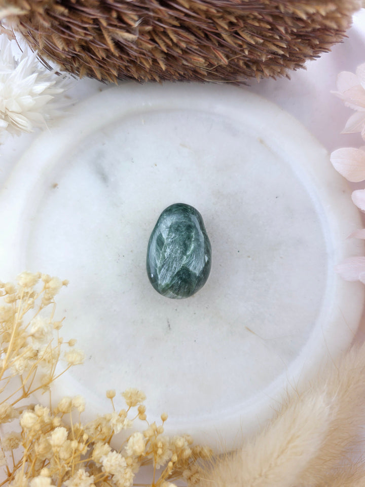 Seraphinite Tumbled Pendant