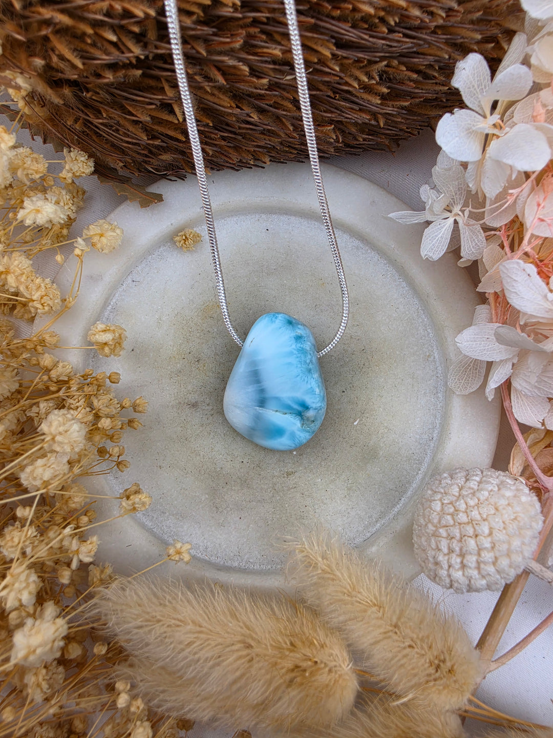 Larimar Pendant