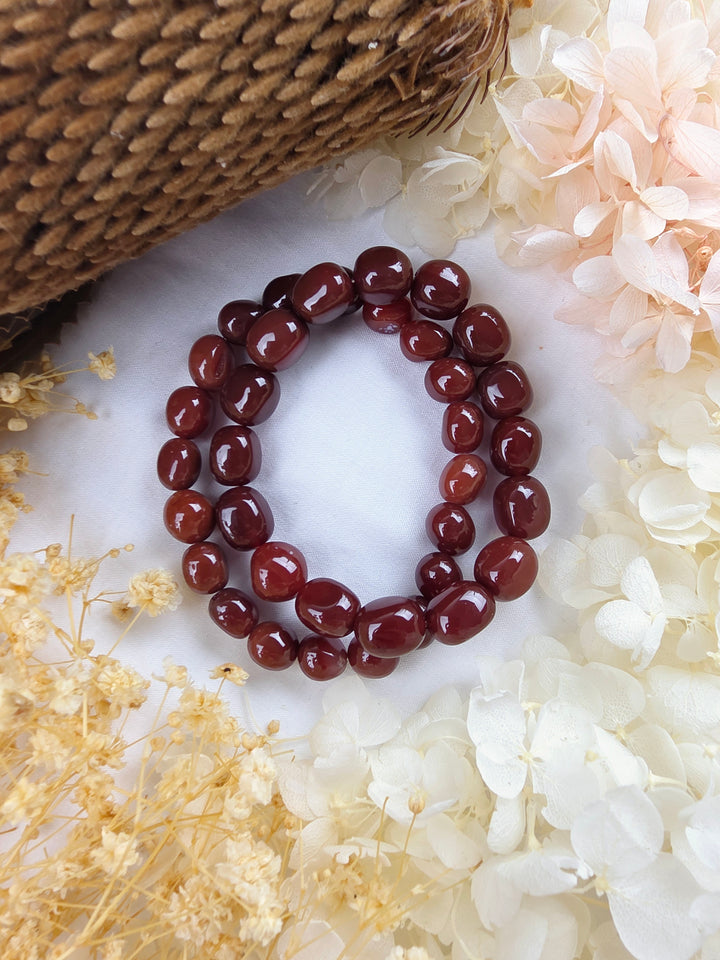 Carnelian Bracelet - 8/10mm — The Creative Fire