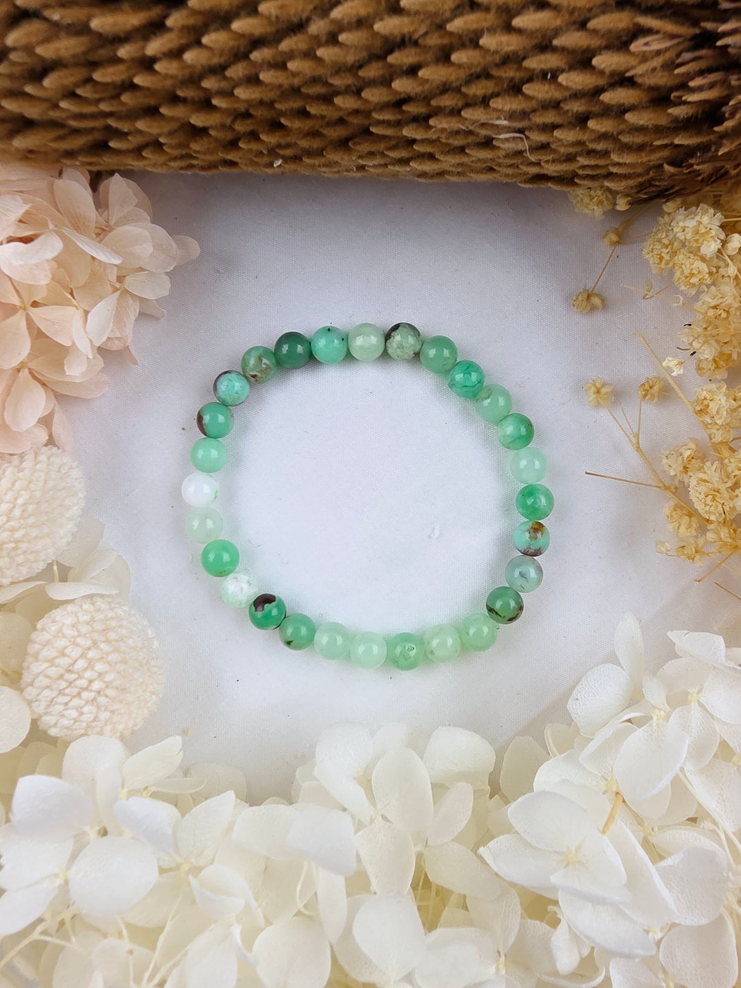 Chrysoprase Bracelet - 6mm