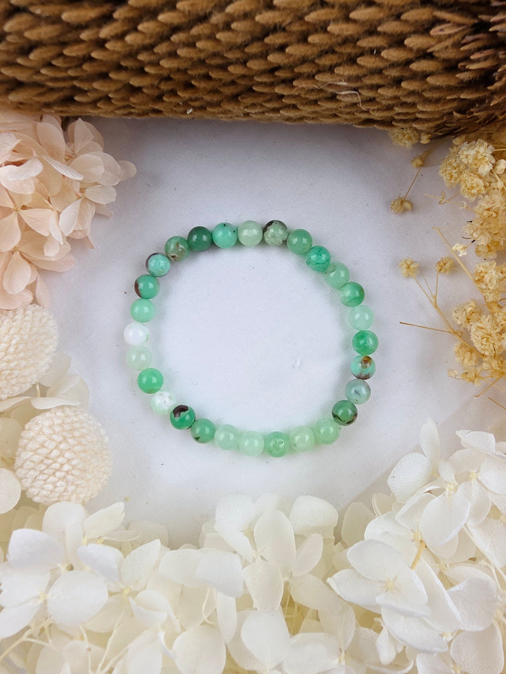 Chrysoprase Bracelet - 6mm