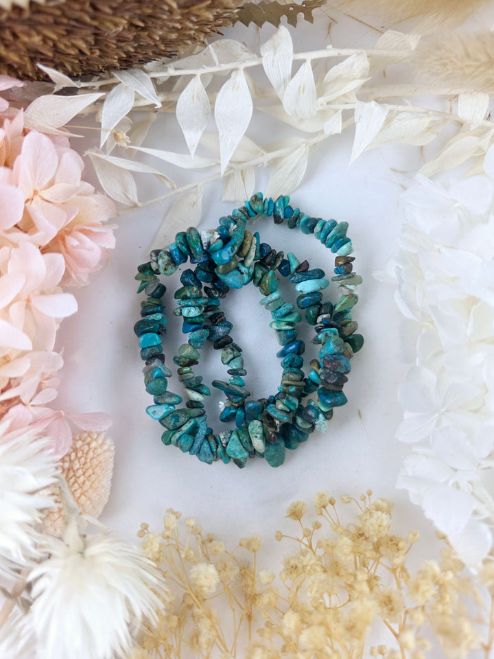 Chrysocolla Bracelet - Chip