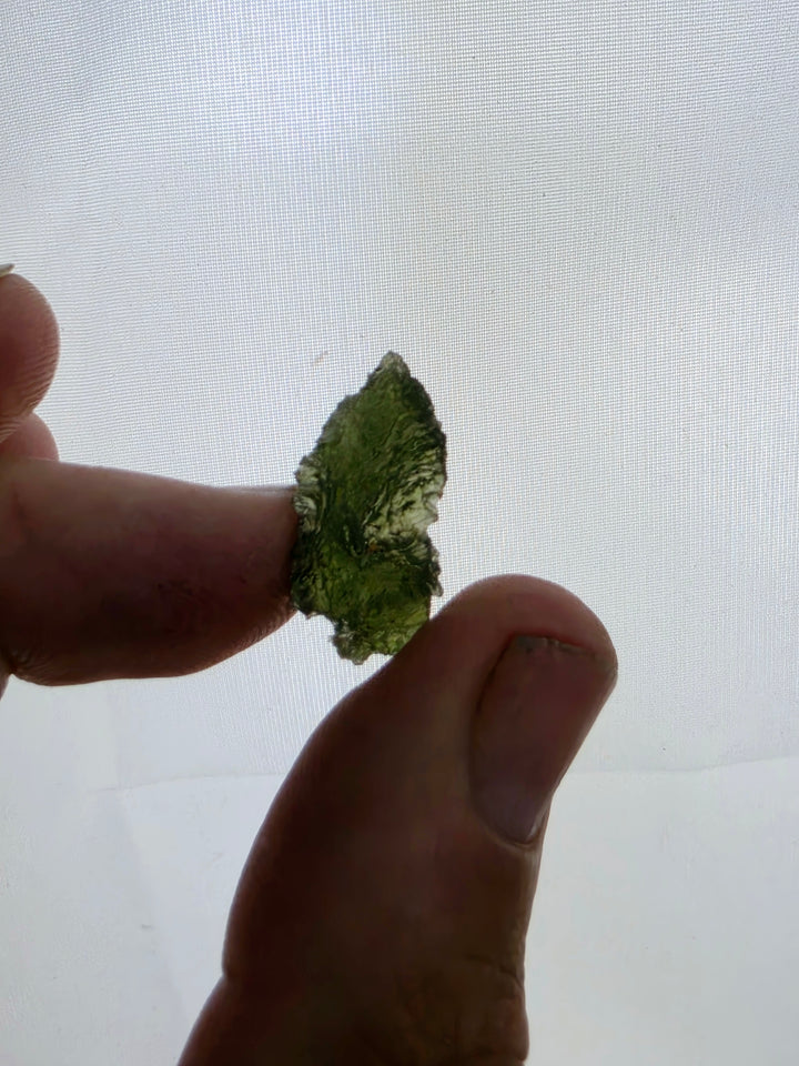 Moldavite Specimen — Manifest & Transform