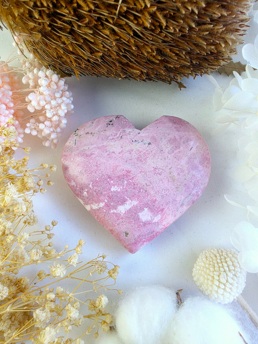 Rhodonite Peruvian Heart