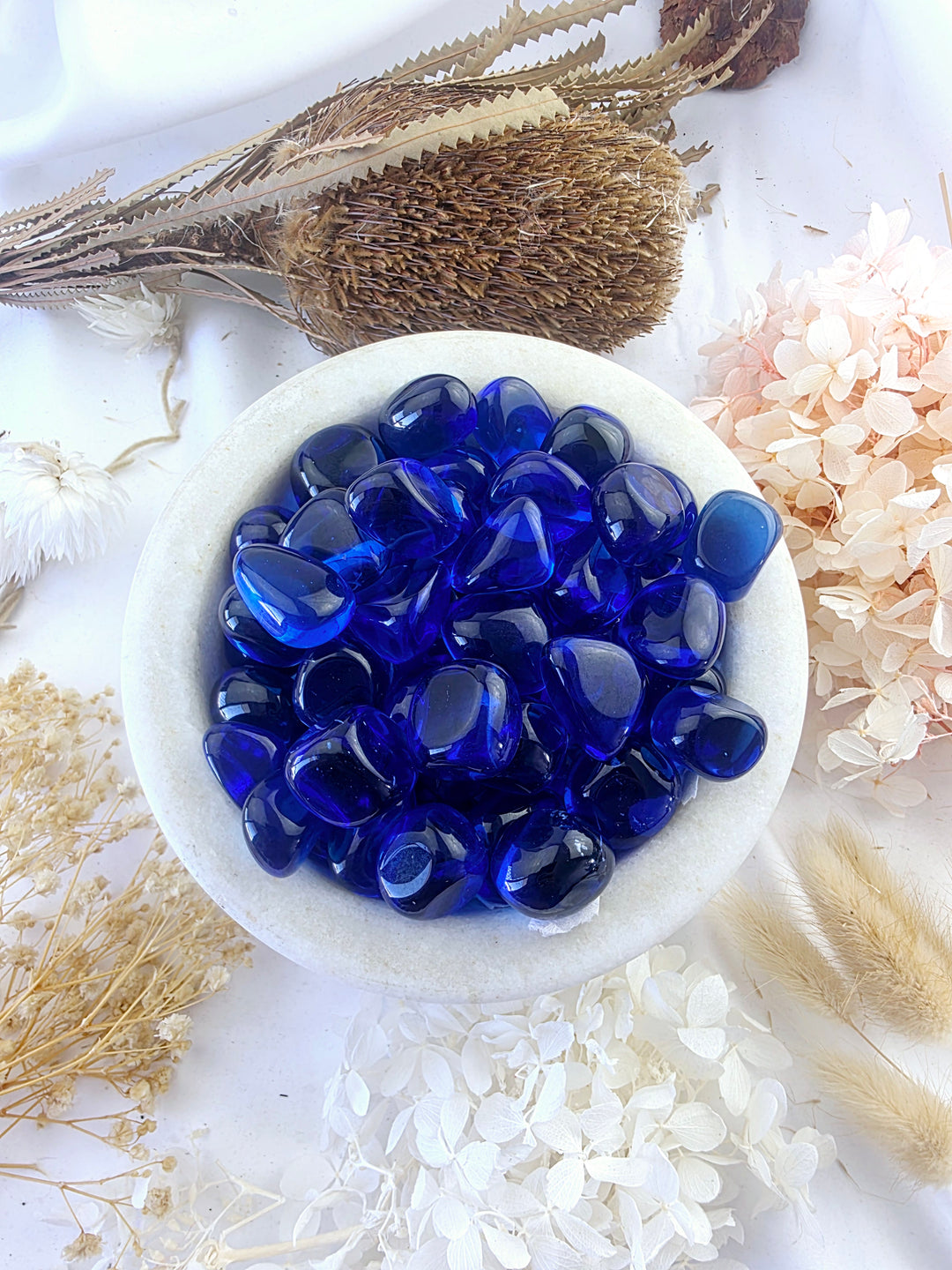 Blue Obsidian Tumbled Stone