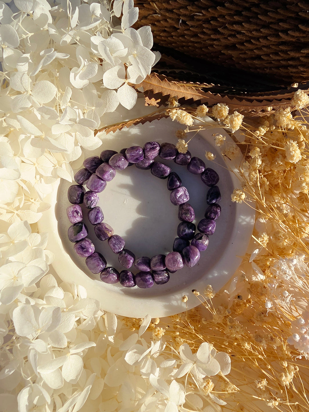 Charoite Bracelet - 6/10mm