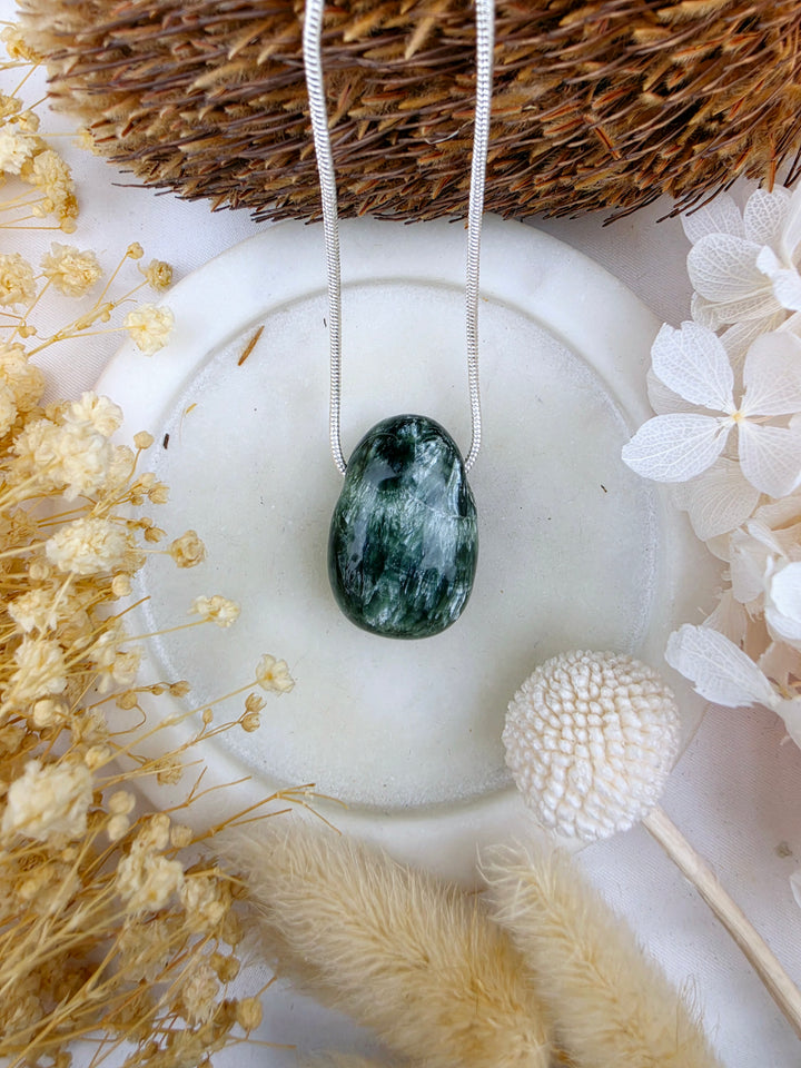 Seraphinite Pendant