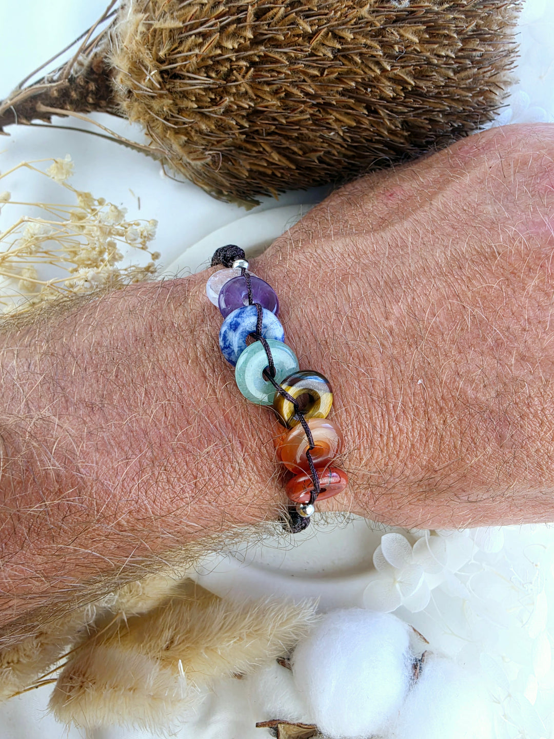 The Chakra Journey Bracelet - Adjustable