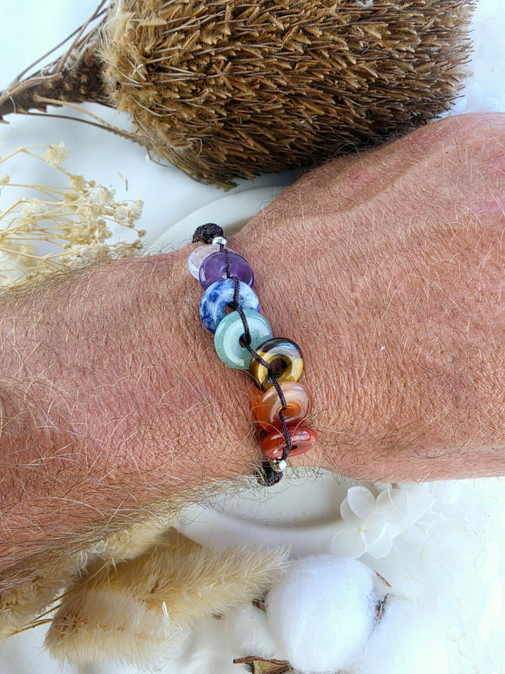 The Chakra Journey Bracelet - Adjustable