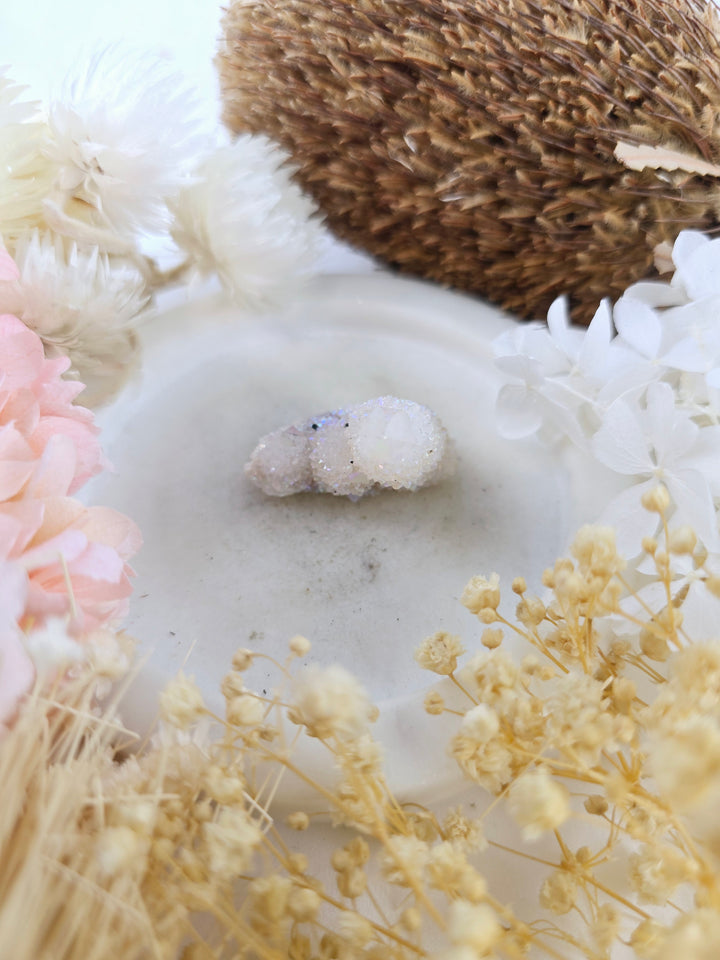 Angel Aura Spirit Quartz Cluster