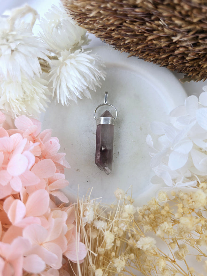 Lithium Quartz Phantom Pendant