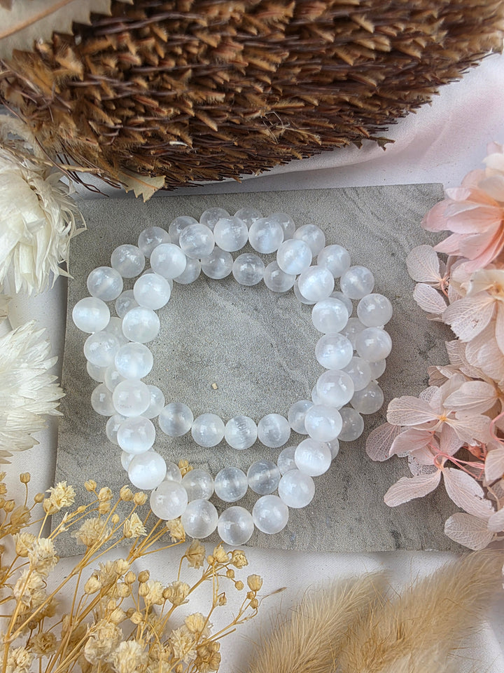 Selenite Bracelet - 8mm