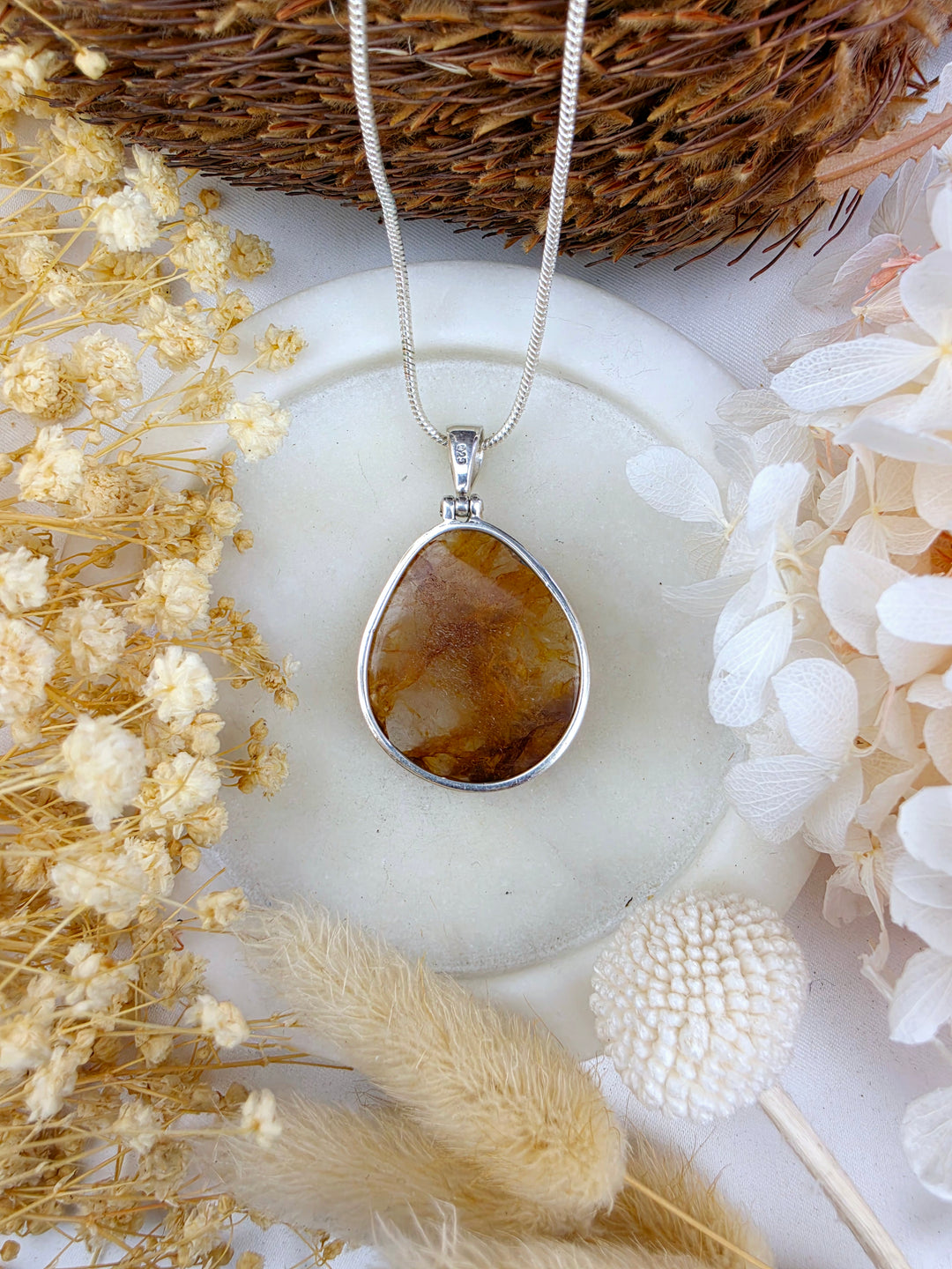 Golden Healer Silver Pendant - Golden Healing