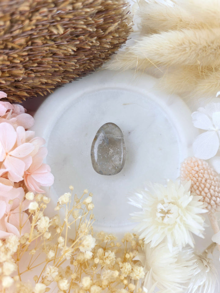 Smoky Quartz Tumbled Pendant