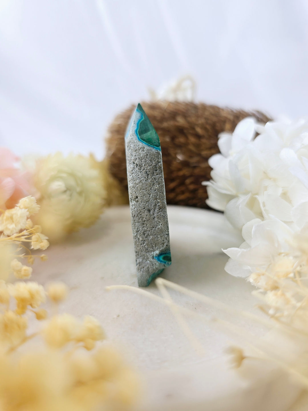 Malachite Chrysocolla Tower