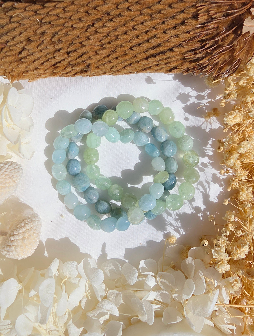 Aquamarine Bracelet - 8/12mm