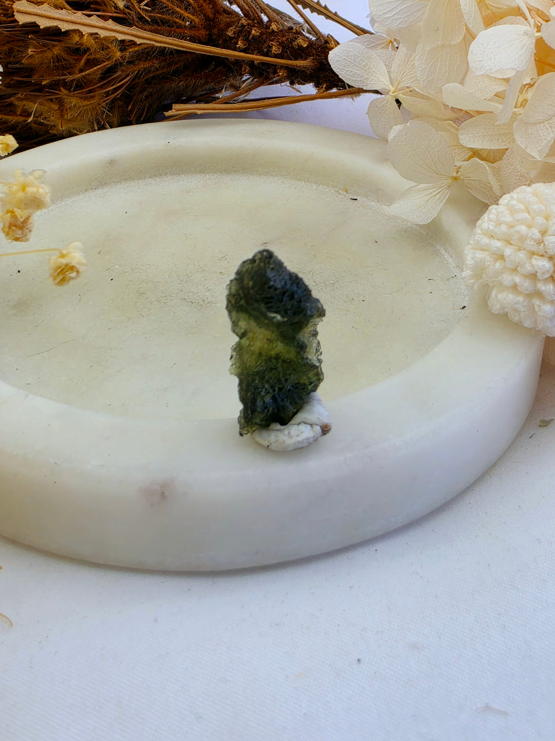 Moldavite Specimen — Manifest & Transform