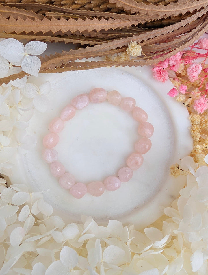 Morganite Bracelet - 8/10mm