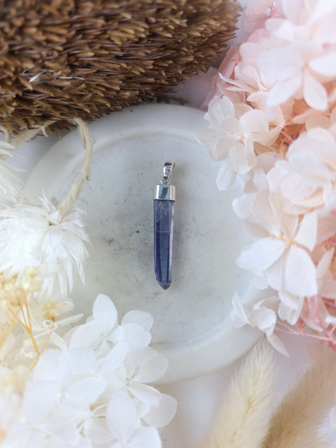 Tanzine Aura Silver Pendant