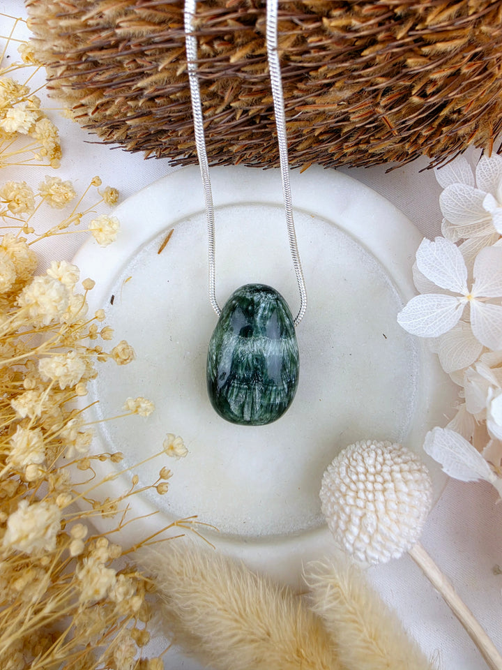Seraphinite Pendant