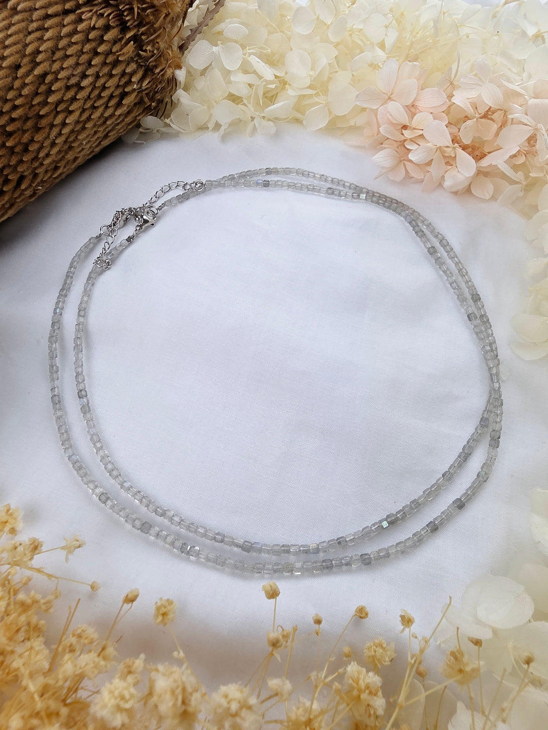 Labradorite Faceted Necklace - The Shield of Light