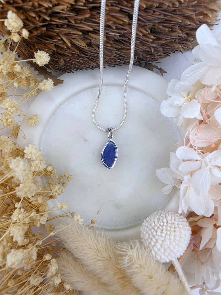 Tanzanite Silver Pendant (Rare)