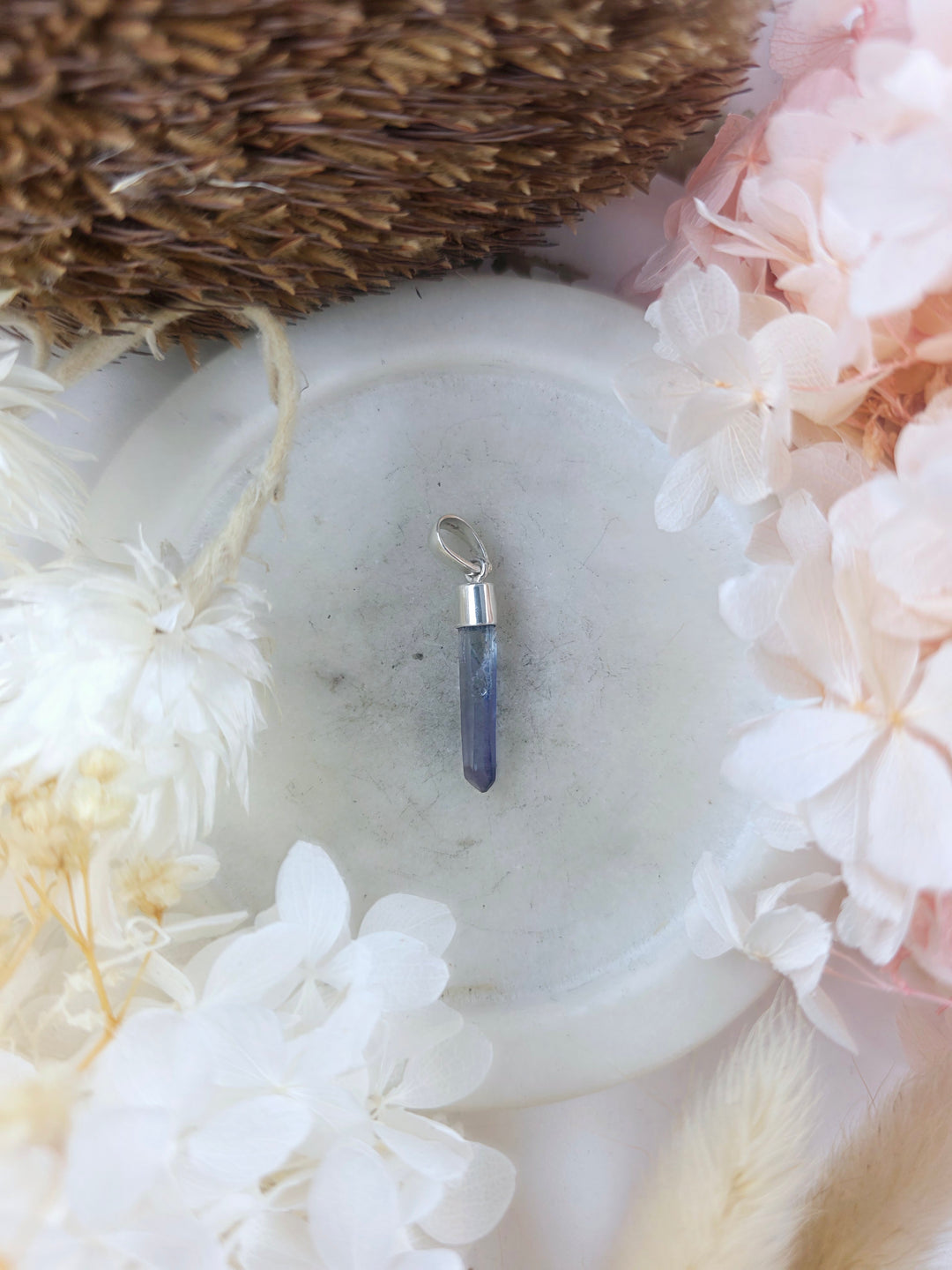 Tanzine Aura Silver Pendant