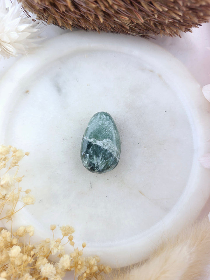 Seraphinite Tumbled Pendant