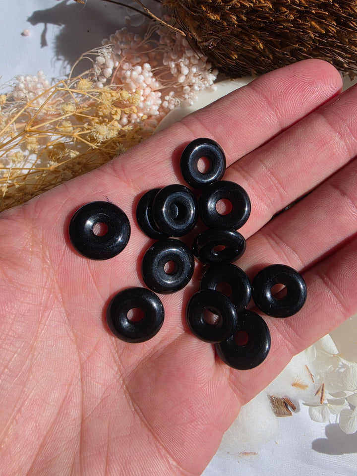 Black Obisidian Donut
