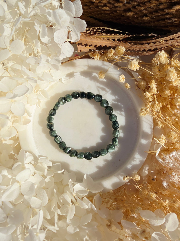 Seraphinite Bracelet - 6/8mm