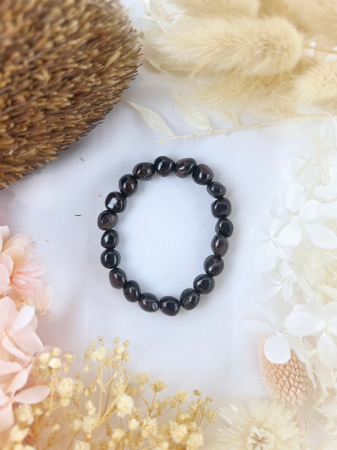 Garnet Bracelet - Tumbled #3