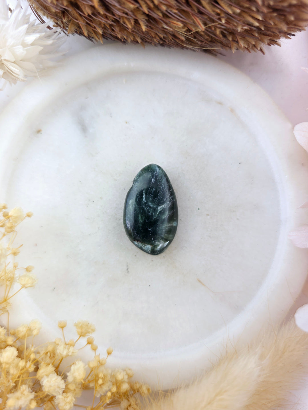 Seraphinite Tumbled Pendant