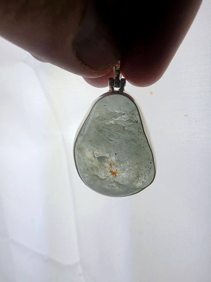 Topaz Silver Pendant