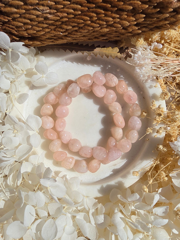 Morganite Bracelet - 8/10mm