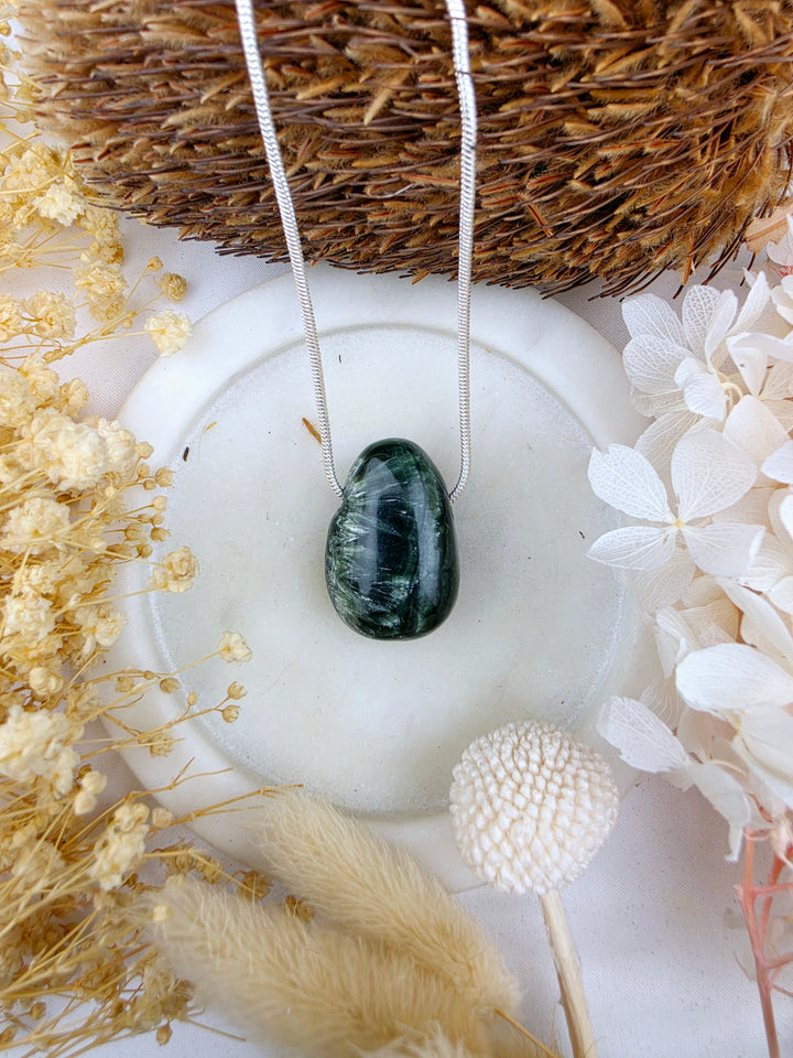 Seraphinite Pendant