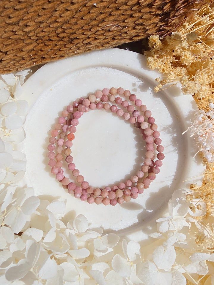 Pink Tourmaline Bracelet - 6/12mm