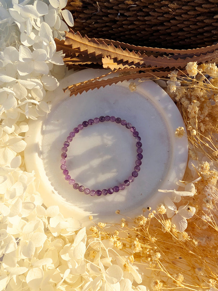 Amethyst Bracelet - 4mm
