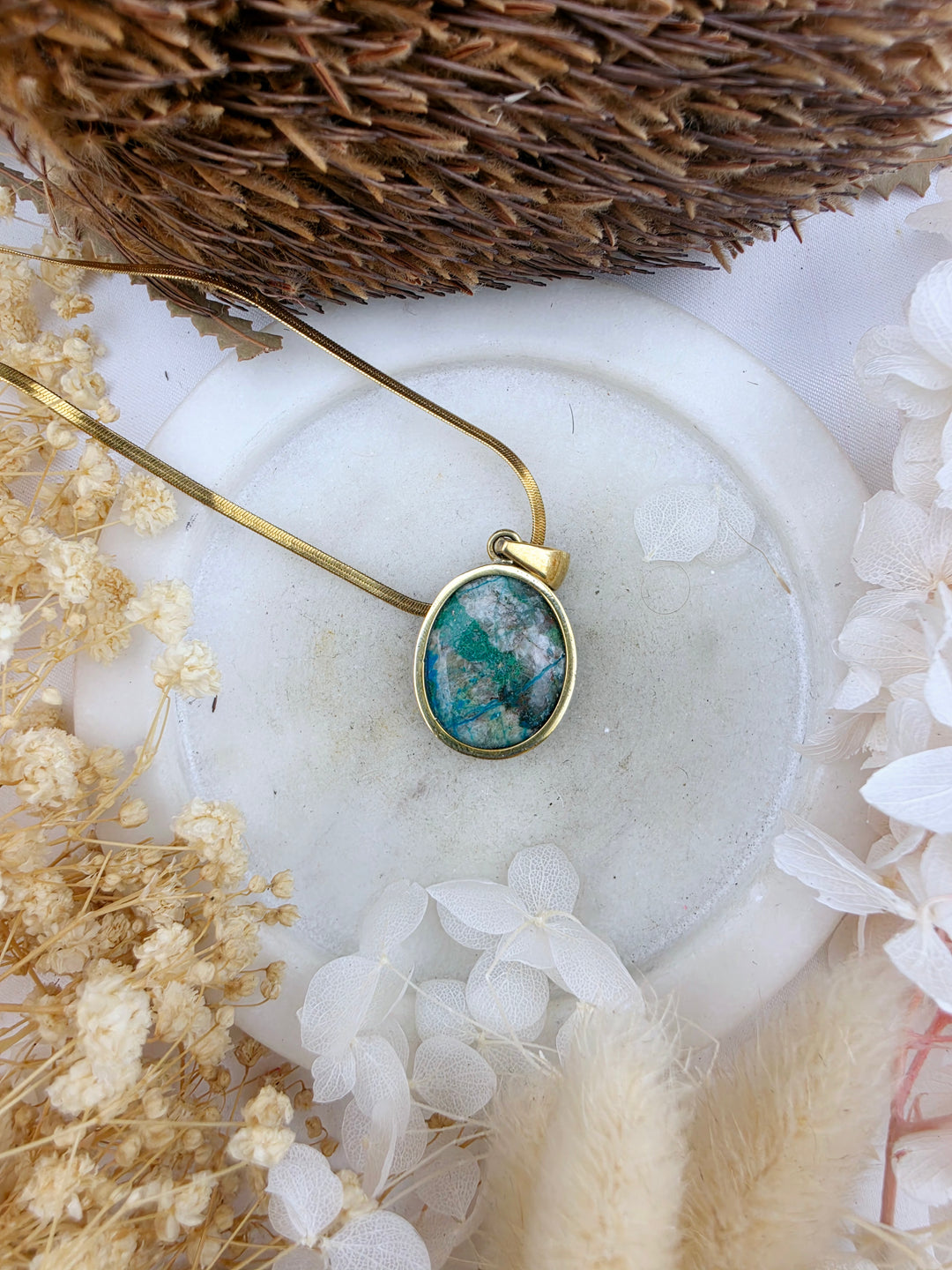 Chrysocolla Pendant