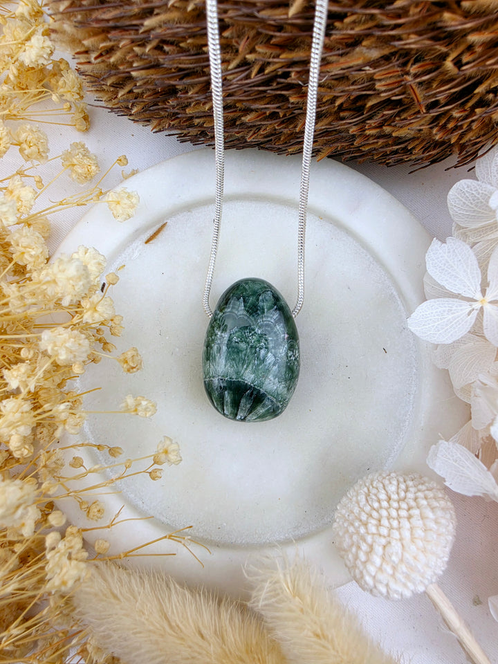 Seraphinite Pendant