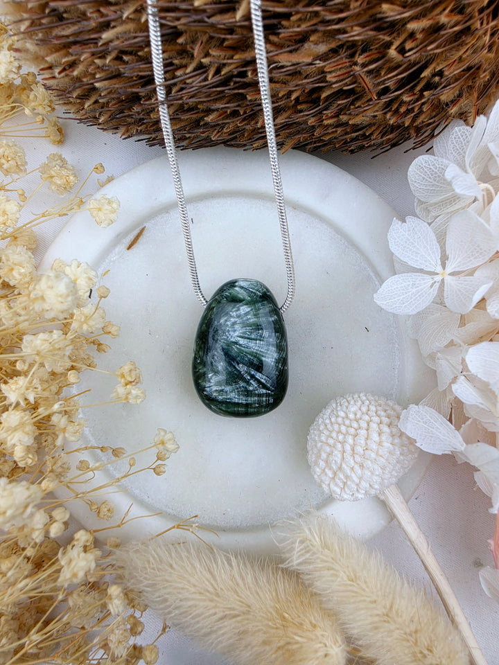 Seraphinite Pendant