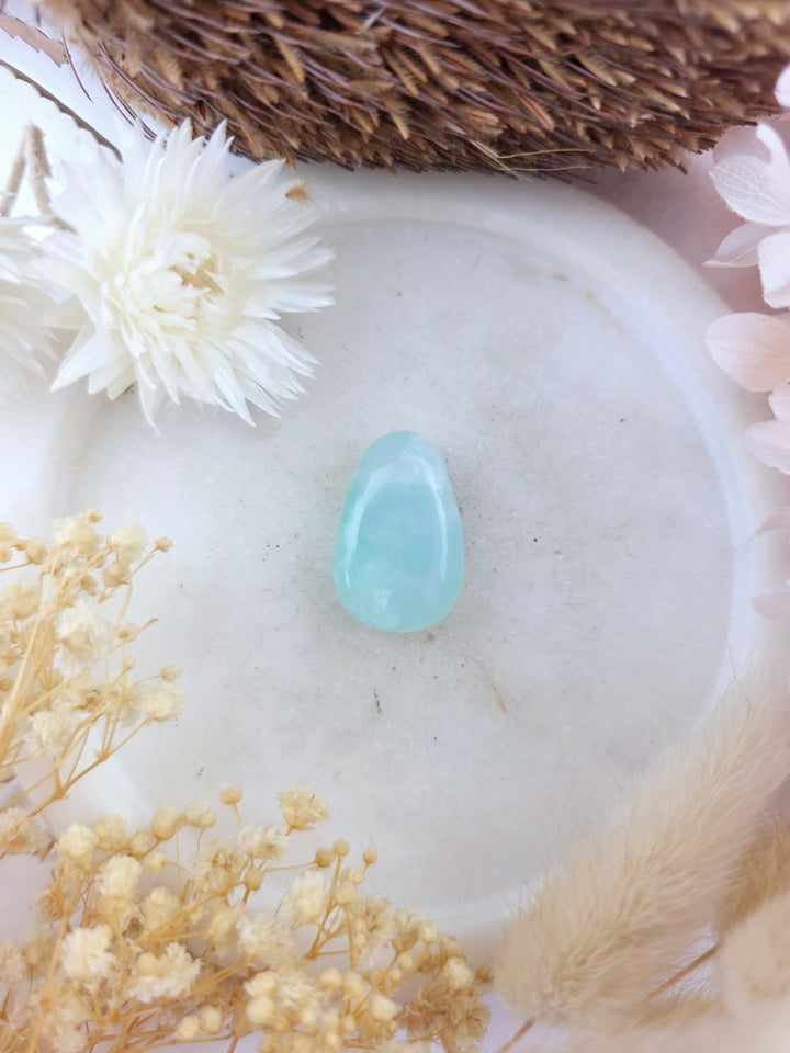 Chrysoprase Tumbled Pendant