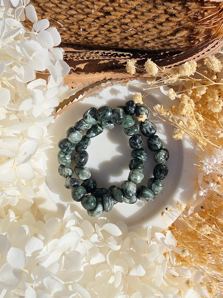 Seraphinite Bracelet - 10/12mm