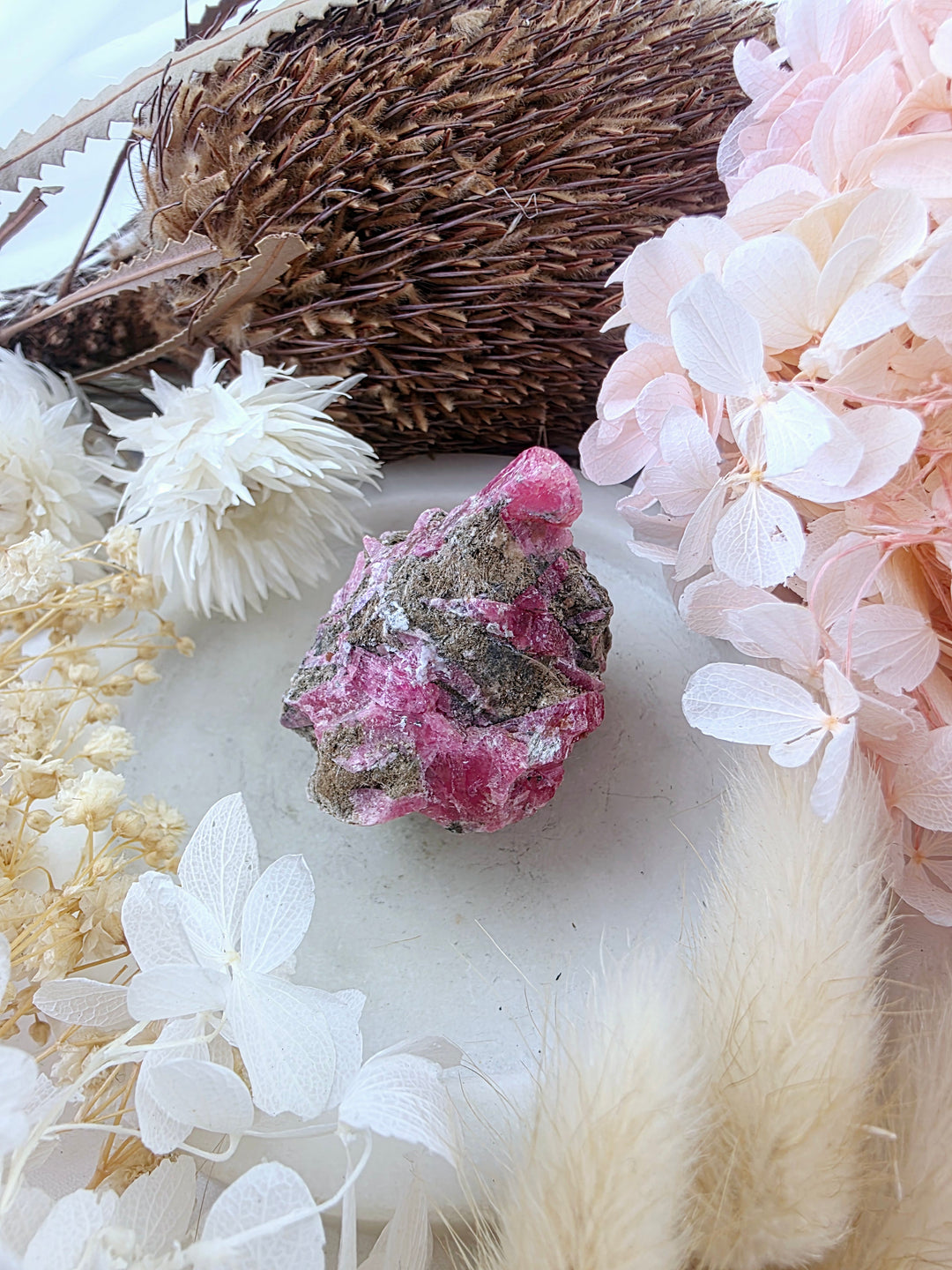 Rhodonite Natural Cluster