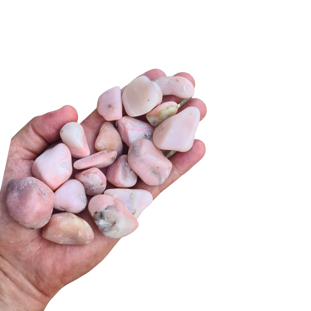 Pink Opal Tumbled Stones #1