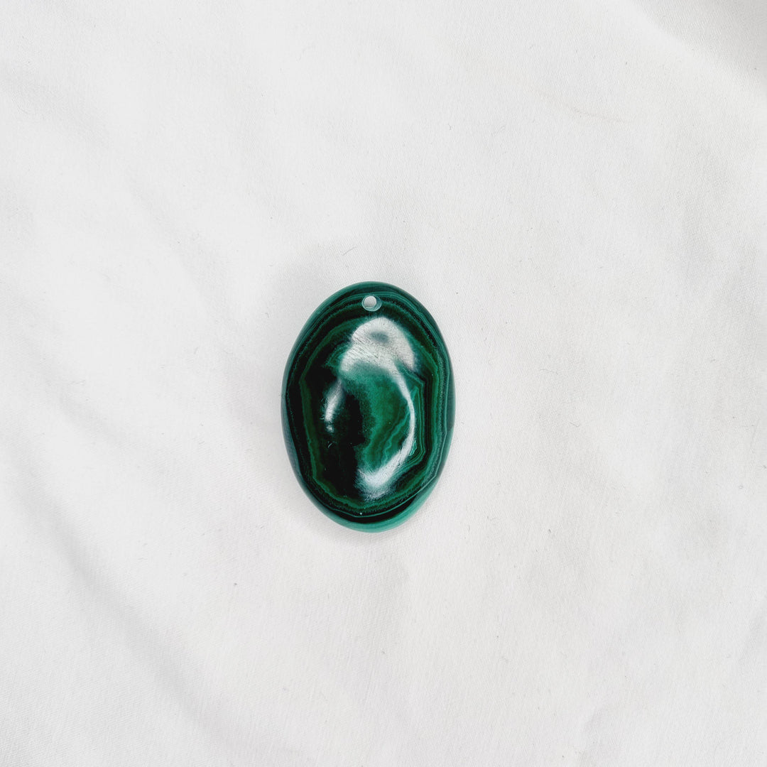 Malachite Angel Pendant