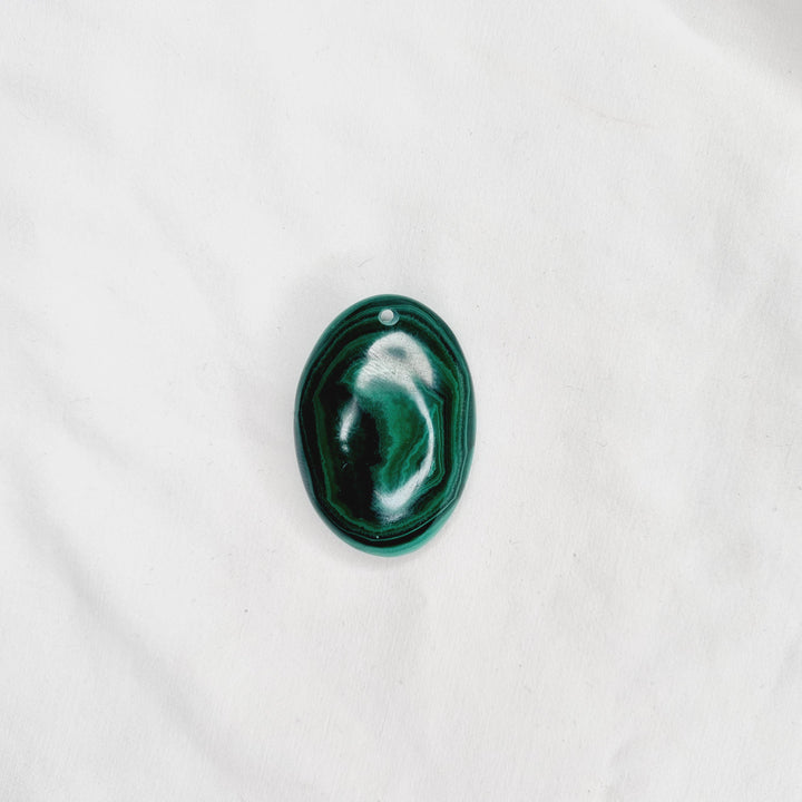 Malachite Angel Pendant