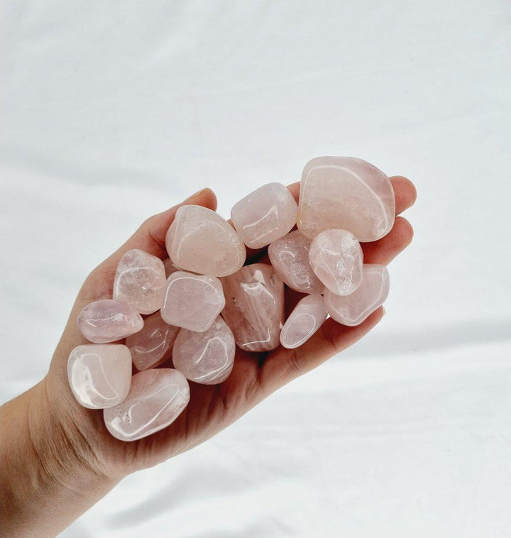 Rose Quartz Tumbled stones