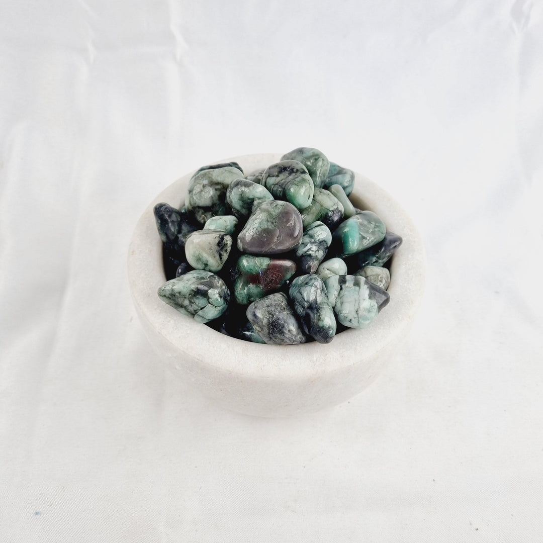 Emerald Tumbled Stone