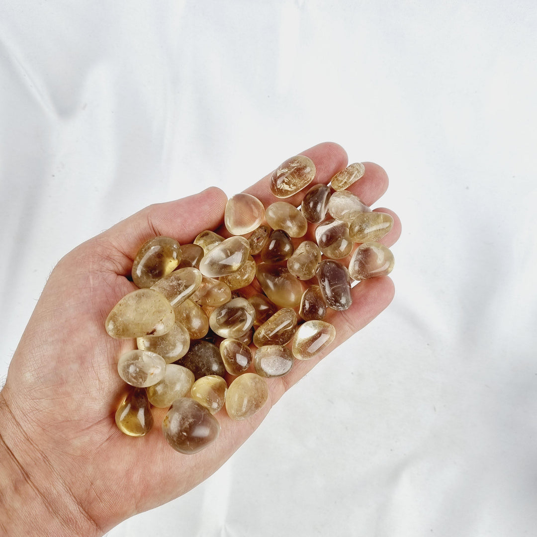 Citrine Natural Tumbleds